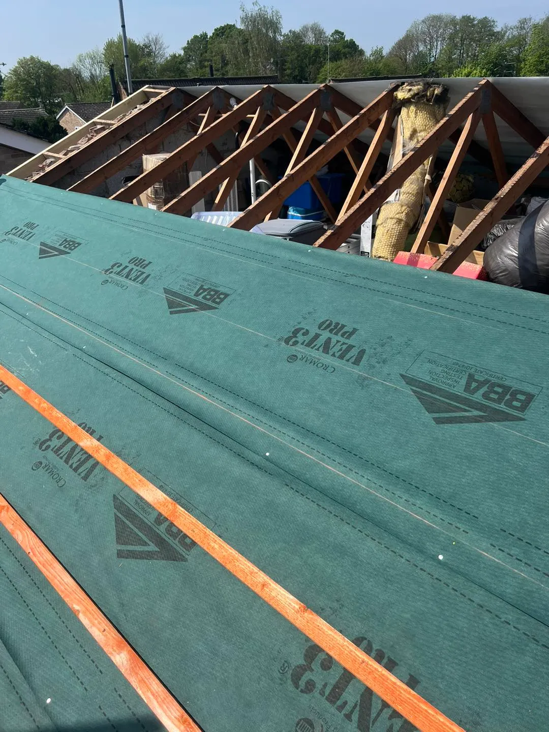 Full re-roofing project in West Sussex