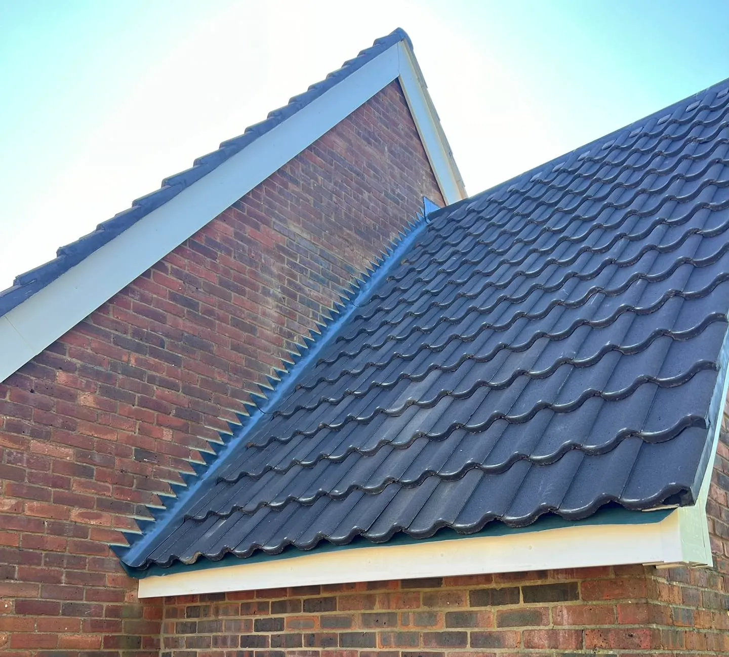 Slate and tile roof installation